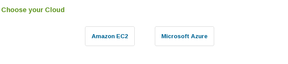 Cloud provider selection